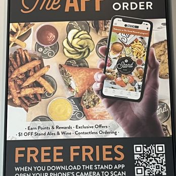 The Stand - American Classics Redefined - Ad for the App - Burgers Near Me - Long Beach, California