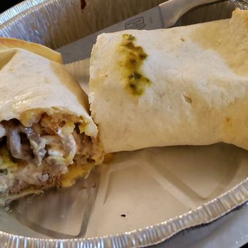 El Charro Texano Tacos and Taps - California burrito with steak, tots, guac, sour cream, and cheese - Tacos Near Me - Richmond, Kentucky El Charro Texano Tacos and Taps - California burrito with steak, tots, guac, sour cream, and cheese - Tacos Near Me - Richmond, Kentucky