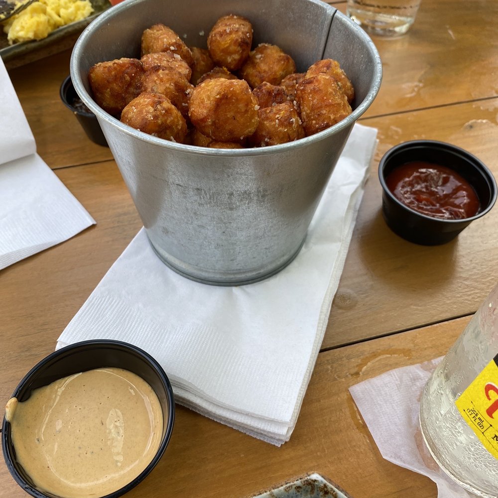 Heights Bier Garten - Sweet potato tots - Cocktail Bars Near Me - Houston, Texas