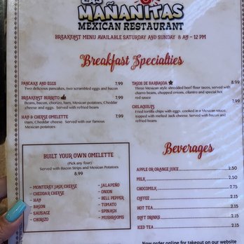 Las Mananitas - Menu - Mexican Near Me - Cypress, Texas Las Mananitas - Menu - Mexican Near Me - Cypress, Texas