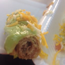 Rolled Taco Plate