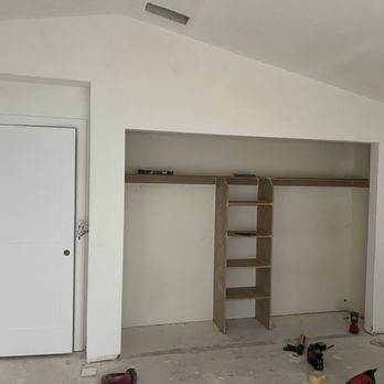 SVS Construction - Adding custom shelves for better storage. - General Contractors Near Me - Roseville, California SVS Construction - Adding custom shelves for better storage. - General Contractors Near Me - Roseville, California
