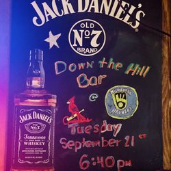 Down the Hill Bar - Game Day