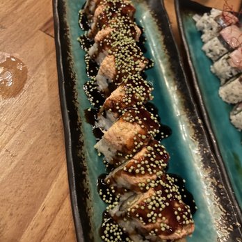 Sushi Lab Rooftop - Matcha Crunch Roll - Japanese Near Me - New York, New York Sushi Lab Rooftop - Matcha Crunch Roll - Japanese Near Me - New York, New York