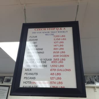Czech Stop - Bakeries Near Me - West, Texas Czech Stop - Bakeries Near Me - West, Texas