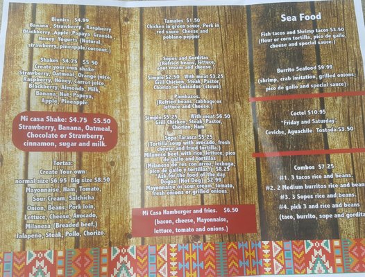 Menu photo 2 Mi Casa Authentic Mexican Cuisine Bourbonnais, IL
