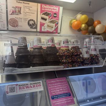 Baskin-Robbins - Sugar & Cake Cone options - Ice Cream & Frozen Yogurt Near Me - Oxnard, California