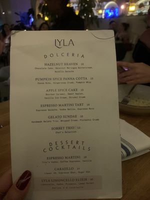 Menu photo 8 Lyla Dallas, TX Menu photo 8 Lyla Dallas, TX