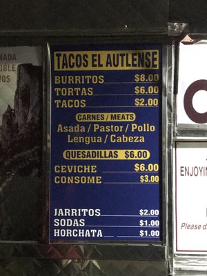 Menu photo 4 Tacos El Autlense Albany, CA Menu photo 4 Tacos El Autlense Albany, CA