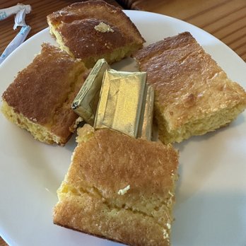 Basnight's Lone Cedar Cafe - Cornbread and butter - Seafood Near Me - Nags Head, North Carolina Basnight's Lone Cedar Cafe - Cornbread and butter - Seafood Near Me - Nags Head, North Carolina
