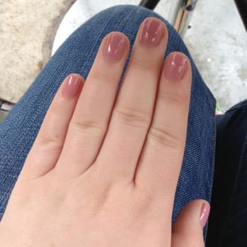 Polished Nail Spa - Nude color gel polish - Nail Salons Near Me - Atlanta, Georgia