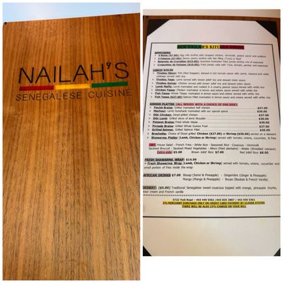 Menu photo 1 Nailah's kitchen Baltimore, MD