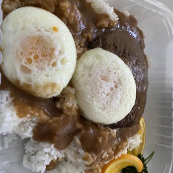 Aloha Stacks - Loco Moco with beef patty - Pancakes Near Me - Cerritos, California Aloha Stacks - Loco Moco with beef patty - Pancakes Near Me - Cerritos, California