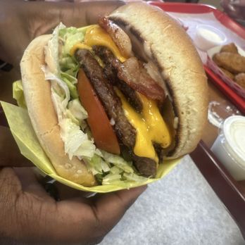 The BurgerStop - Double bacon burger - American Near Me - Santa Ana, California The BurgerStop - Double bacon burger - American Near Me - Santa Ana, California