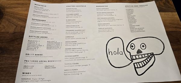 Menu photo 4 Border Grill Las Vegas, NV