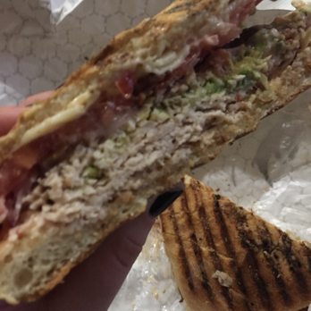 Rybread - Tucson sandwich - turkey with cheese and chipotle mayo. Extra separate charges EACH for tomatoes, bacon, and avocado which is annoying - Breakfast & Brunch Near Me - Philadelphia, Pennsylvania