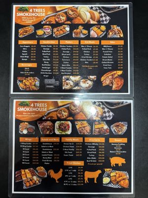 Menu photo 1 4 Trees Smokehouse Middleburg, FL