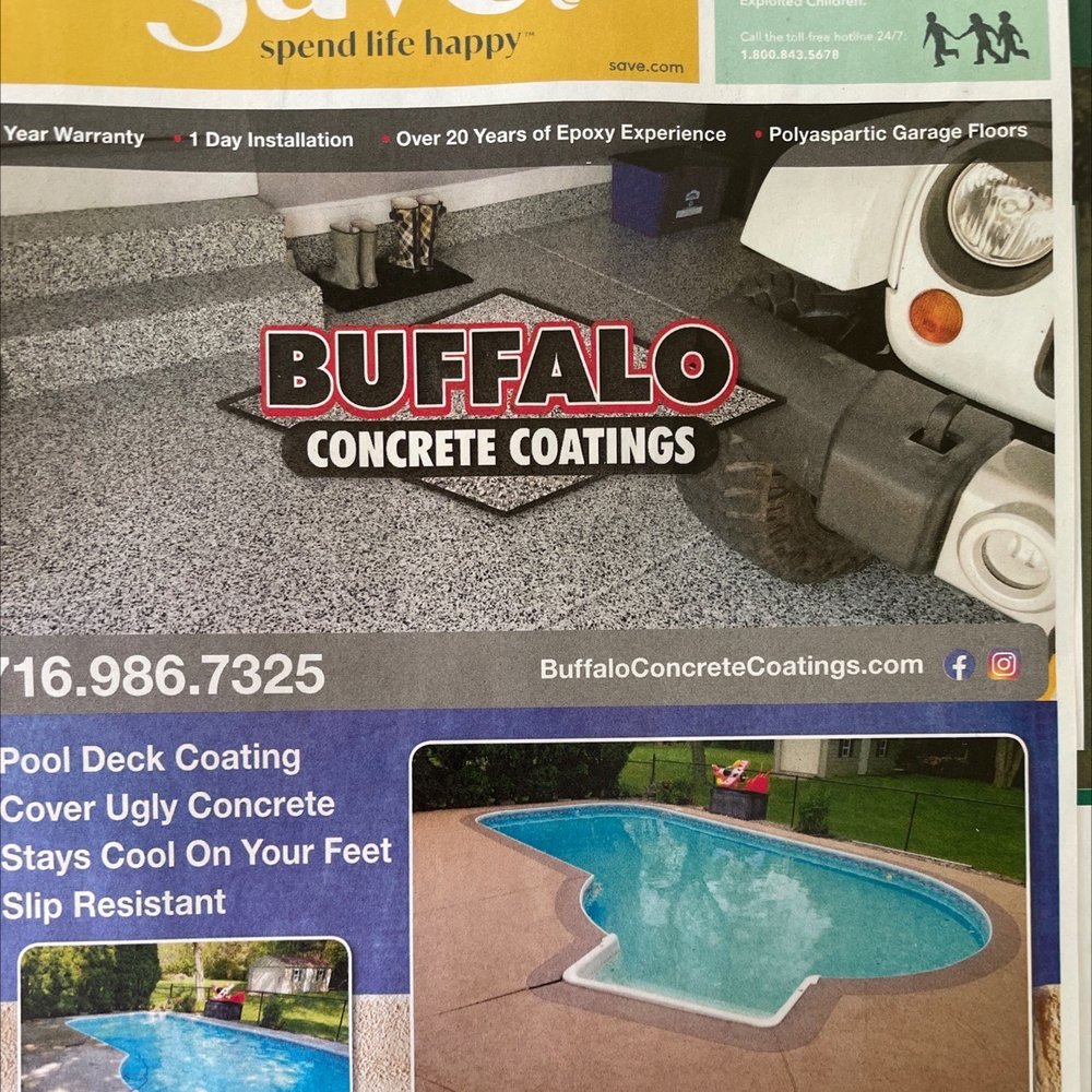 BUFFALO CONCRETE COATINGS 1 Cadby Industrial Pkwy, Lancaster, New