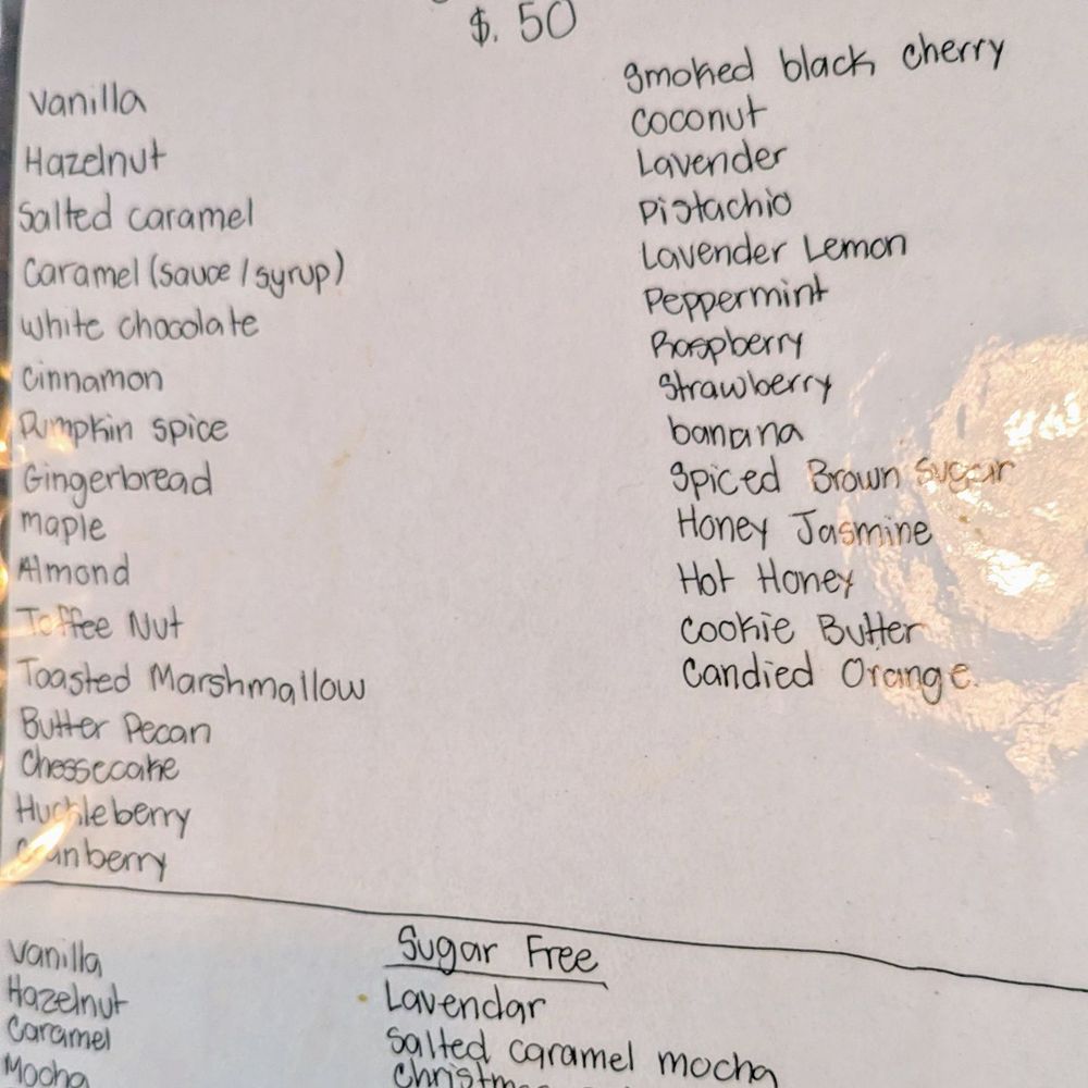 Menu Menu