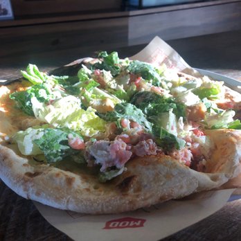 MOD Pizza - Pizza Salad One of my favorite dishes here. Chicken Ceasar on Asiago cheese pizza. - Fast Food Near Me - Reston, Virginia
