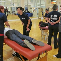 CDI College - Edmonton North - CDI College Massage Therapy Students at Jasper Place High School - Exchanging Thoughts