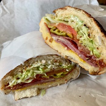 Pop's Sandwich Shop - "Feeling Hot, Hot, Hot" - Spicy Coppa, Salami, Pepper Jack Cheese, Mustard, Mayonnaise, Pepperoncini, Lettuce, and Tomato - Sandwiches Near Me - San Francisco, California Pop's Sandwich Shop - "Feeling Hot, Hot, Hot" - Spicy Coppa, Salami, Pepper Jack Cheese, Mustard, Mayonnaise, Pepperoncini, Lettuce, and Tomato - Sandwiches Near Me - San Francisco, California