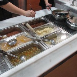 The Kitchen - Line food to the right...