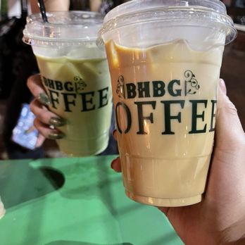BHBG Coffee - Iced honey cinnamon latte - Bakeries Near Me - Houston, Texas