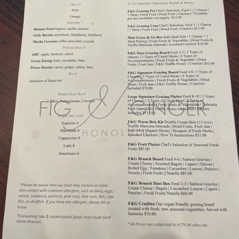 Fig & Ginger - Breakfast & Brunch Near Me - Honolulu, Hawaii Fig & Ginger - Breakfast & Brunch Near Me - Honolulu, Hawaii