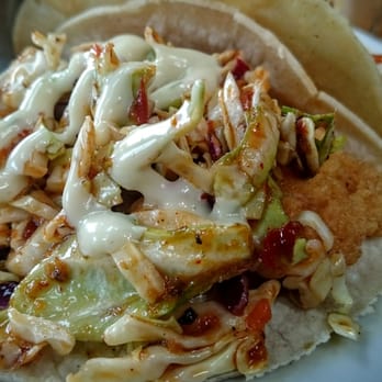 Bridgewater Bistro - Cod Taco. Pretty? Yes. Delicious? Yes. - New American Near Me - Astoria, Oregon