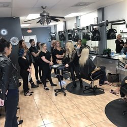 Salon Halo - Always training!