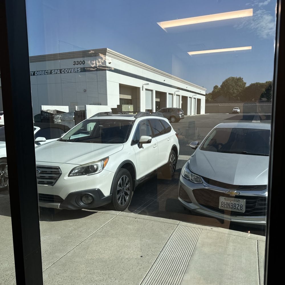 Stark Window Tinting - Ceramic tint on our office windows. - Auto Glass Services Near Me