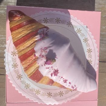 Paris En Rose - Raspberry rose croissant. MUST get your first visit - Cafes Near Me - Del Mar, California Paris En Rose - Raspberry rose croissant. MUST get your first visit - Cafes Near Me - Del Mar, California