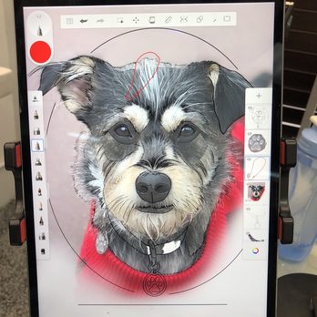 Fine Tattoo Work - My dogs picture - Tattoo Near Me - Orange, California