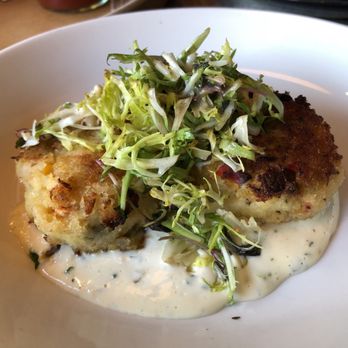Saint & Second - Lobster & Dungeness Crab Cake - New American Near Me - Long Beach, California