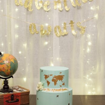 Bjorn Cakes - Wanderlust adventure cake with Chicago skyline with "the turtle" filling. - Custom Cakes Near Me - Chicago, Illinois Bjorn Cakes - Wanderlust adventure cake with Chicago skyline with "the turtle" filling. - Custom Cakes Near Me - Chicago, Illinois