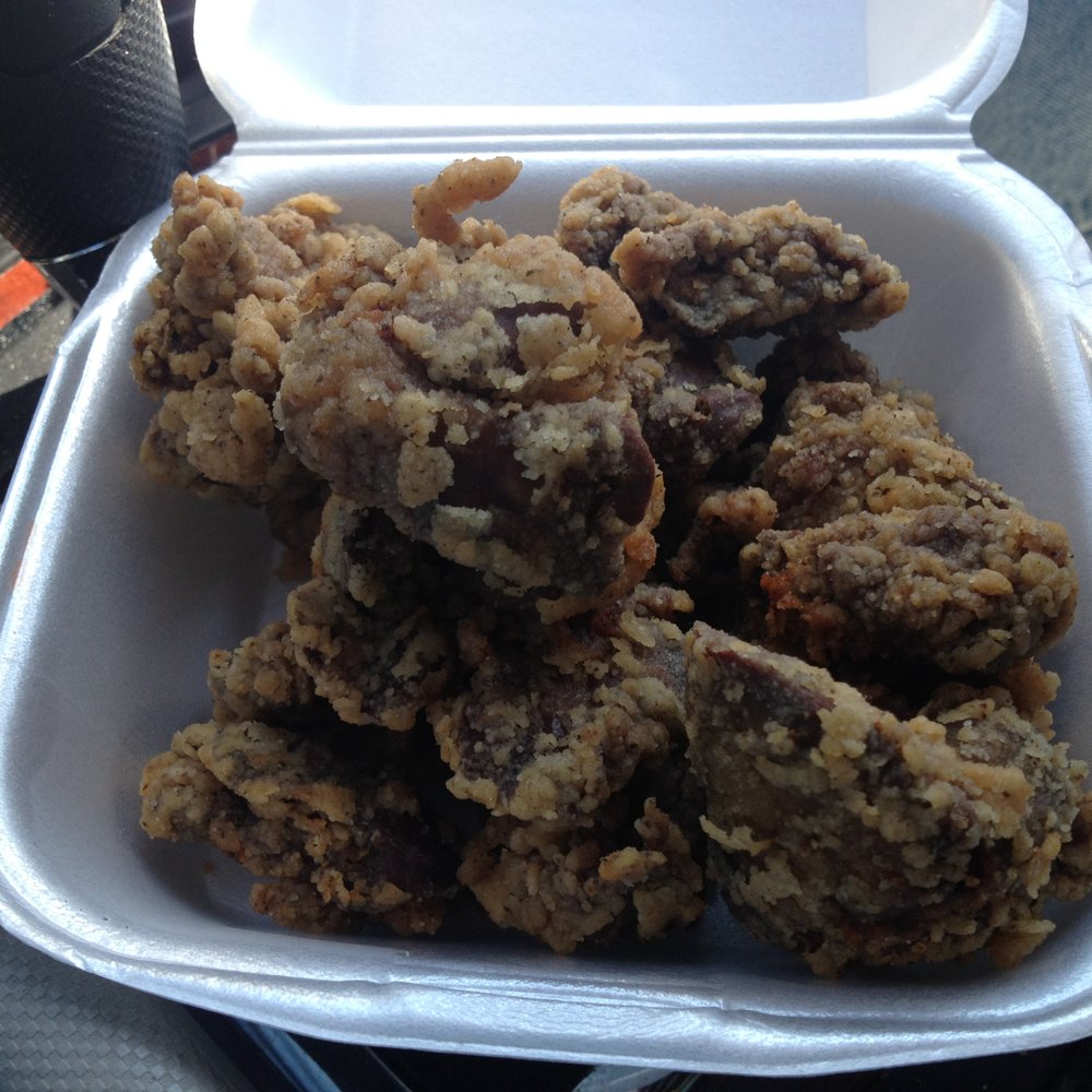 2 Brothers - Small order of Fried Chicken Livers for $2.49 - outstanding flavor, perfectly fried, nice crust. - Gas Stations Near Me - Winston Salem, North Carolina