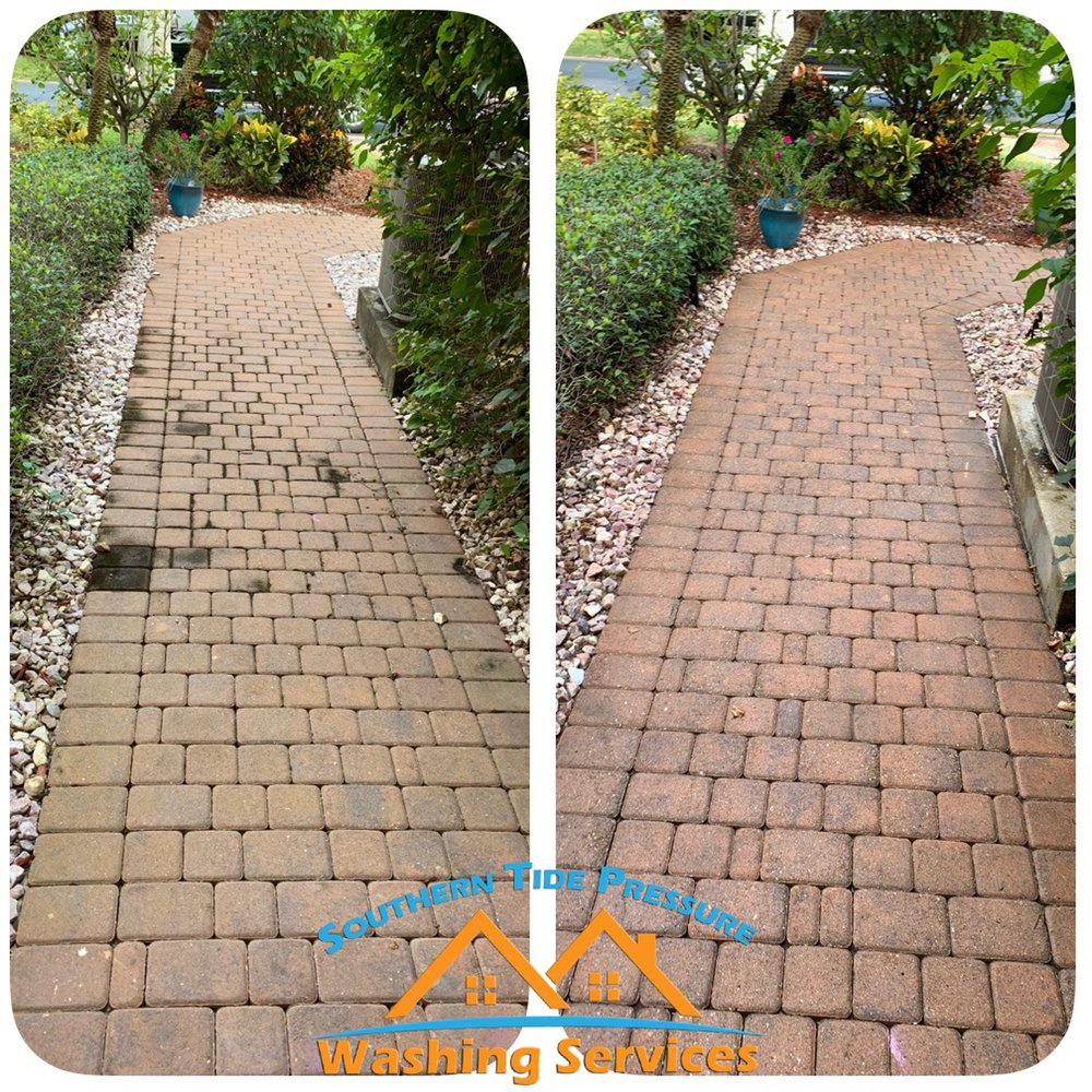 Slide of Southern Tide Pressure Washing Services
