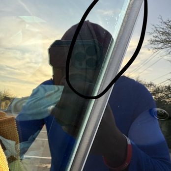 Serene Window Tint - Bubbles in both tints and he only did the e front two windows - Car Window Tinting Near Me Serene Window Tint - Bubbles in both tints and he only did the e front two windows - Car Window Tinting Near Me