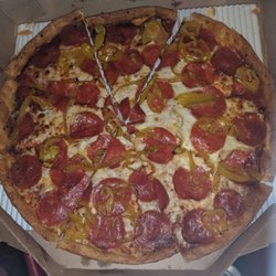 Pizza Hut - The pizza was tasty BUT I had ordered DOUBLE PEPPERONI plus BP's. The web image shows that this is SINGLE pepperoni plus BP's.
