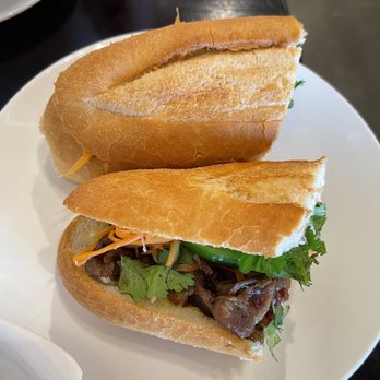 Pho Huynh - Grilled pork sandwich! - Soup Near Me - Rosenberg, Texas