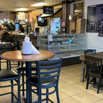 Tony Pepperoni - A view inside Tony Pepperoni! They do have booths and shorter tables as well. - Pizza Near Me - Atlantic Beach, Florida