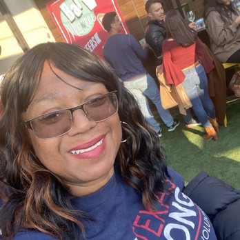 Kirby Ice House Memorial - Enjoying the watch party - Bars Near Me - Houston, Texas