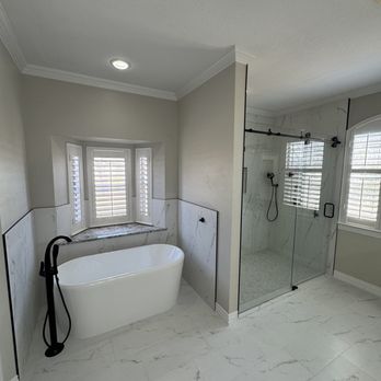 Cardenas Flooring - Renovated master bathroom - Flooring Near Me Cardenas Flooring - Renovated master bathroom - Flooring Near Me