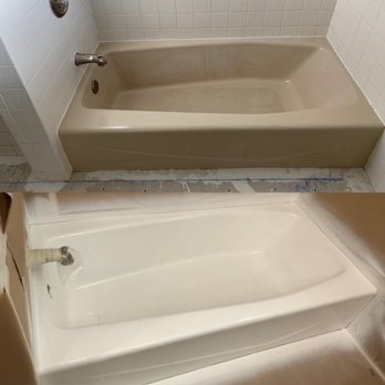 Correa Custom Coatings - Before and after - Refinishing Services Near Me