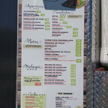 787 Mofongo - Menu 10/8/22 - Caribbean Near Me - Orlando, Florida