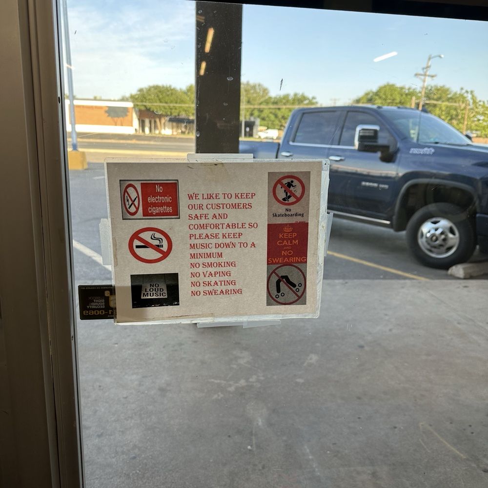 Caprock Laundry Center - Rules for the safety of customers - Laundromat Near Me - Lubbock, Texas