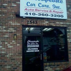 Chesapeake Car Care - Store Front Auto Service