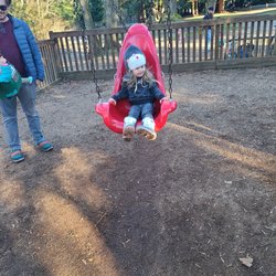 Lynden City Park - Super cool swing