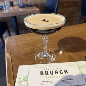 Twenty First - Espresso martini - American Near Me - Nashville, Tennessee Twenty First - Espresso martini - American Near Me - Nashville, Tennessee